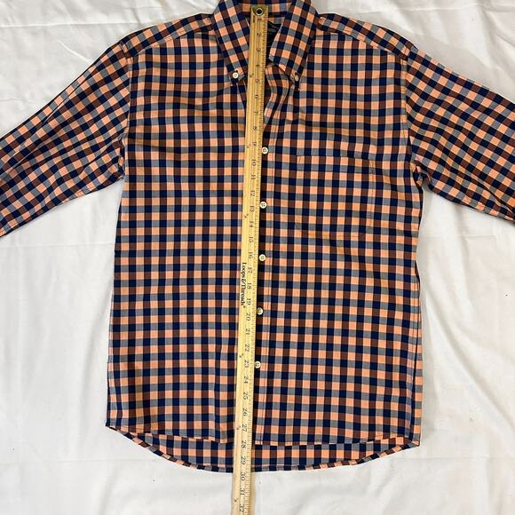 Bills Khakis Shirt Mens Size M Gingham Check Classic Fit Button Up - Picture 6 of 8